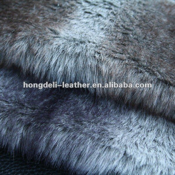 ロングパイルフェイクファーの模造の皮長い髪豪華なフェイクファー人工毛皮の織物仕入れ・メーカー・工場