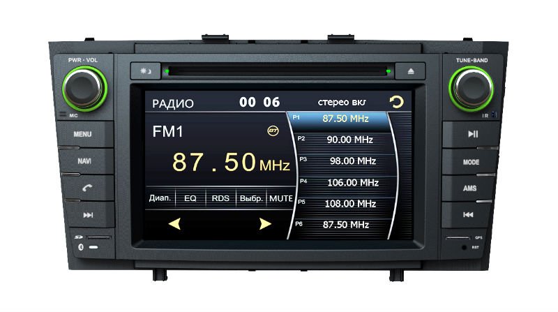 Car dvd player for toyota avensis