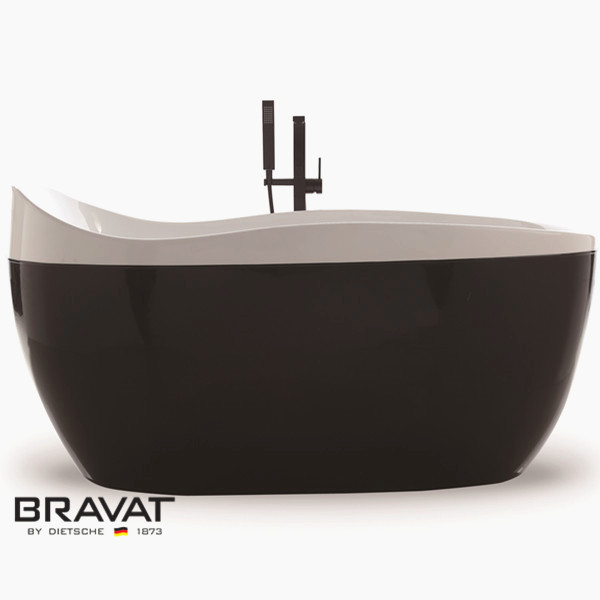 Miễn phí đứng lâu dài bề mặt thiết kế hiện đại acrylic bồn tắm nóng b25824w-1k