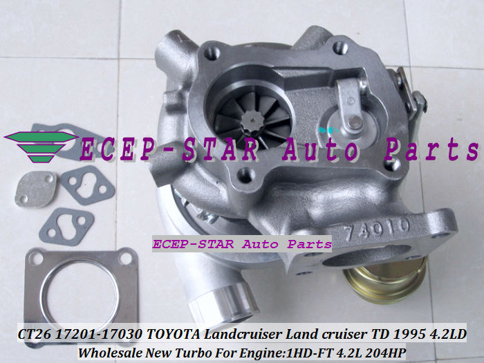 CT26 17201-17030 Landcruiser TD 1HD-FT 4.2L 167HP 1995 turbocharger (1)
