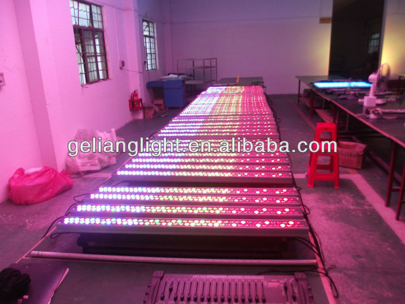 Hot selling & high power indoor 84x1/3w RGBW led wall washer