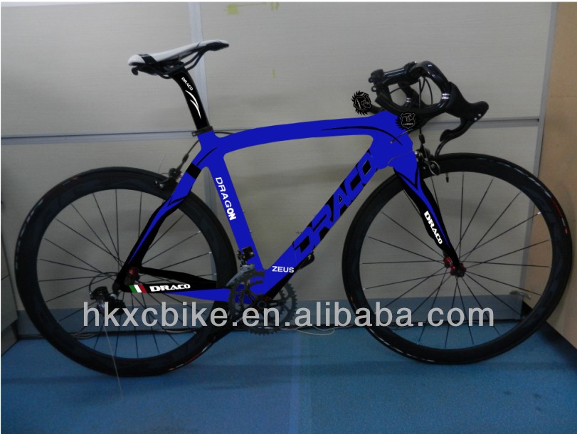 新しいデザイン2014年zuesロードバイクのカーボン、 炭素繊維の自転車フレーム問屋・仕入れ・卸・卸売り