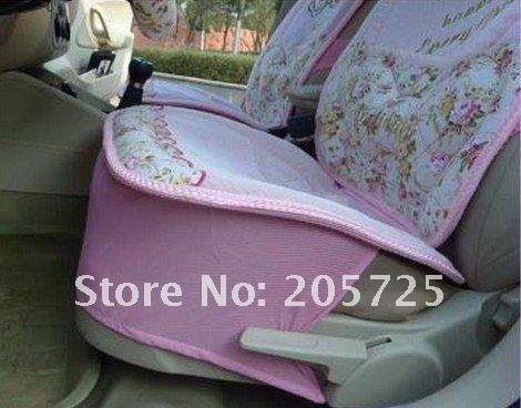 Wholesale cheap Full set Kitty Plush Universal auto car seat covers for all normal sized Car makes and EMS/DHL free shipping Wholesale cheap Full set Kitty Plush Universal auto car seat covers for all normal sized Car makes and EMS/DHL free shipping