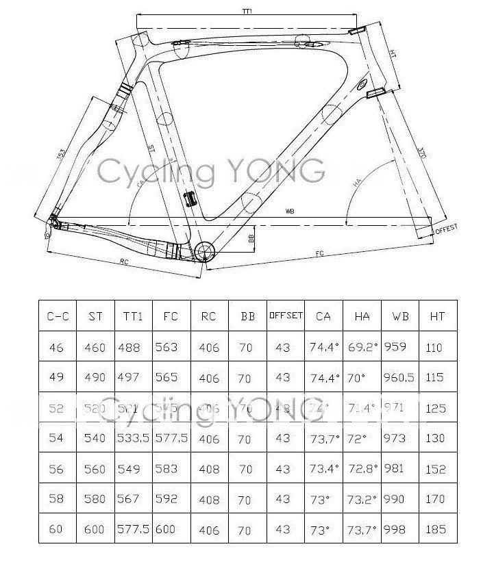 pinarello size