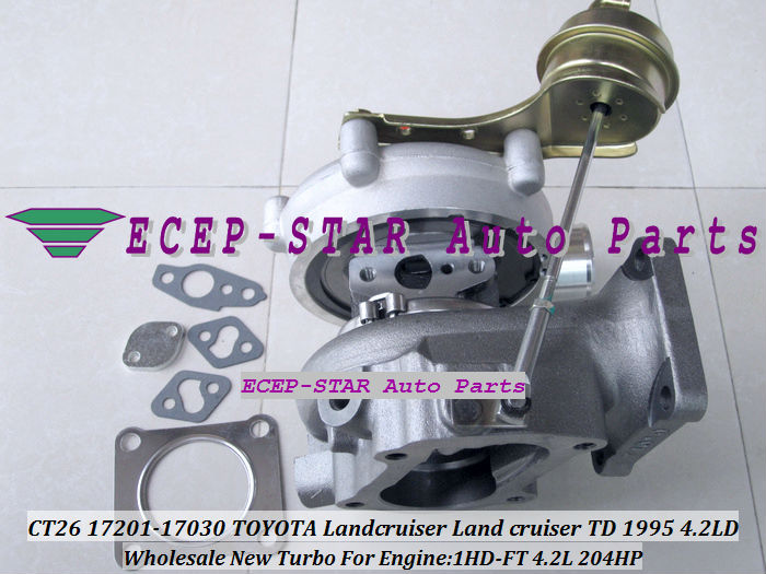 CT26 17201-17030 Landcruiser TD 1HD-FT 4.2L 204HP 1995 turbocharger (2)