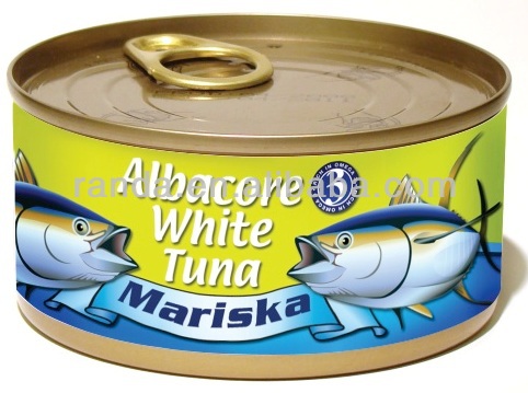 Empty tin cans - canned tuna