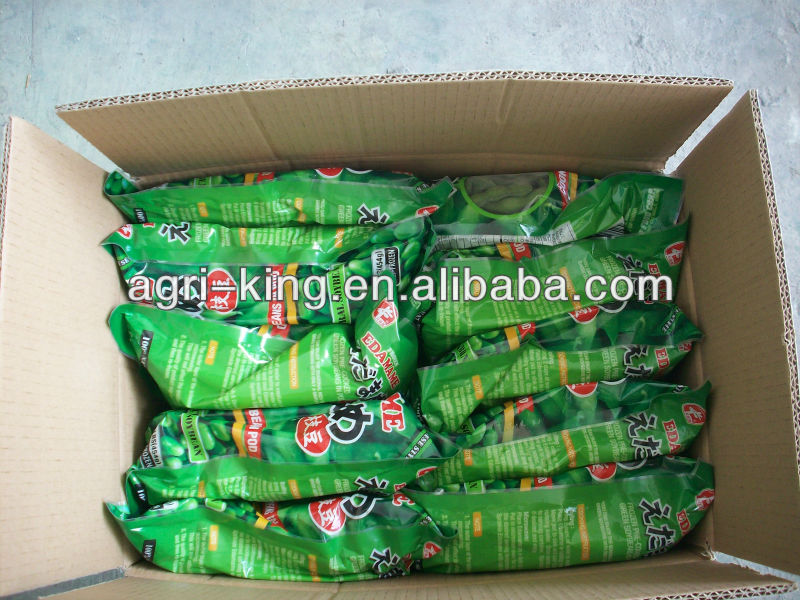 IQF in shell green soybean
