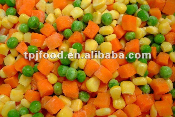 frozen mixed vegetables (iqf mixed vegetables)with FDA BRC HALAL KOSHER HACCP ISO9000 ISO22000