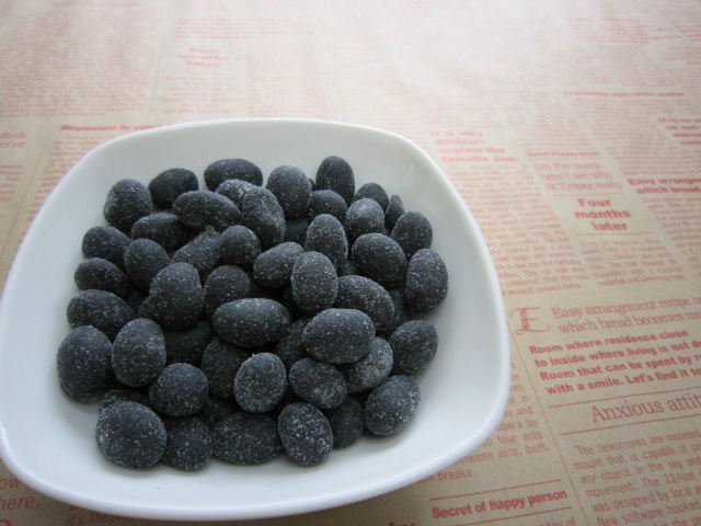 Snacks and Nuts black soya products with various flavors