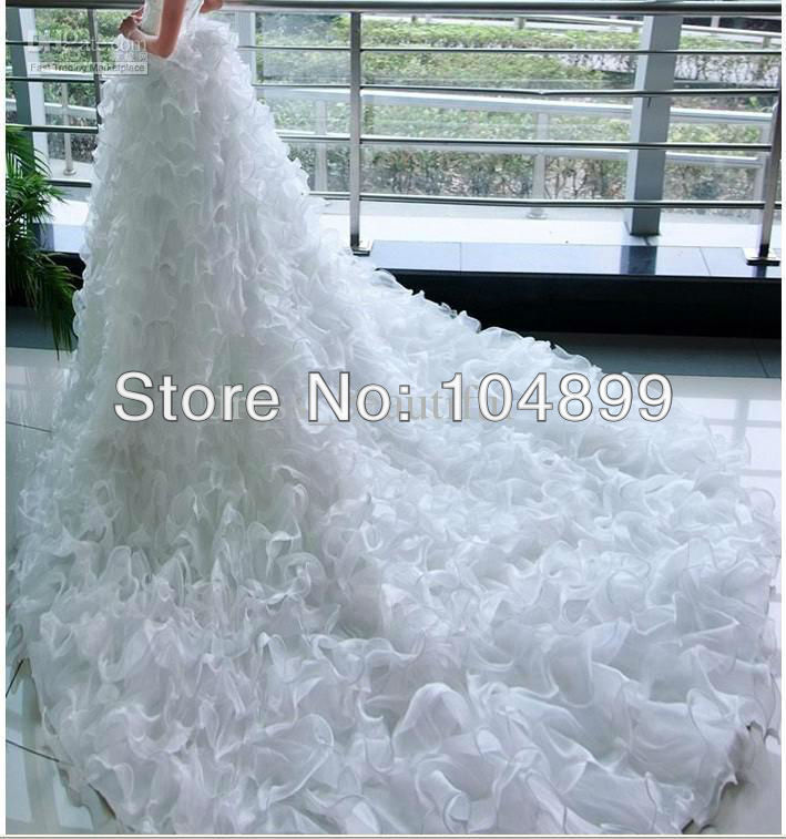 Big fluffy wedding dresses