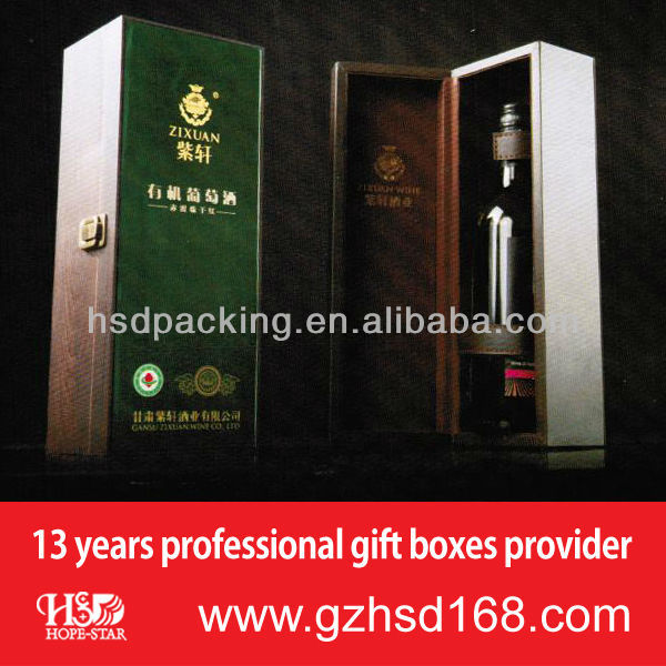 High-grade Red Wine Wooden Box(HSD-H3175)
