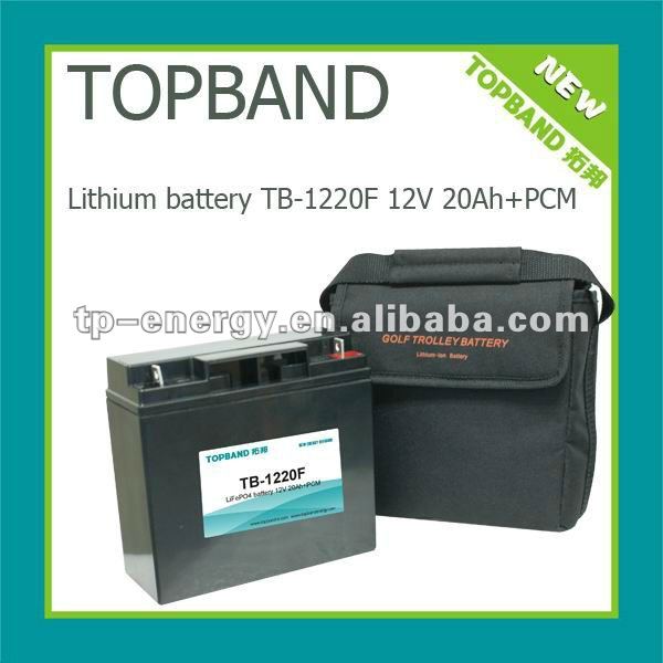 Un38.3モデル!! 強力な12v20ahリチウムバッテリーのゴルフバギー問屋・仕入れ・卸・卸売り