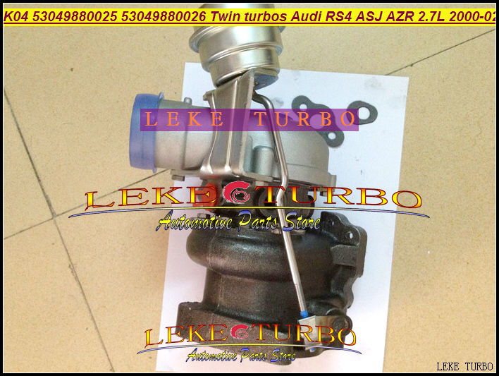K04 K04-025 026 53049880025 53049880026 53049700025 53049700026 Twin turbos for Audi RS4 ASJ AZR 2.7L 2000-02 turbocharger