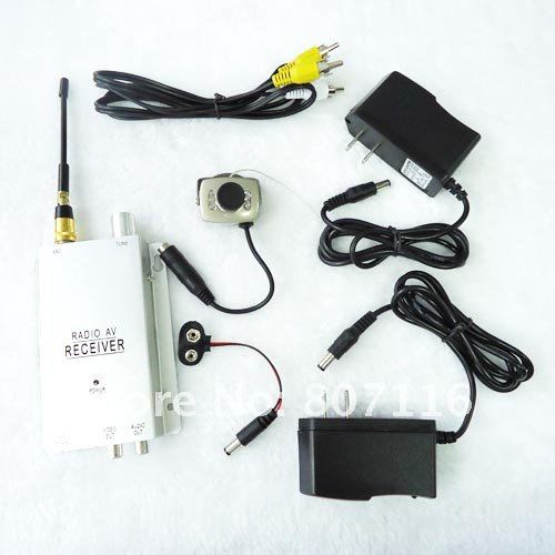Купить Беспроводные камеры аудио видео ресивер для камеры cctv 1.2g ...
