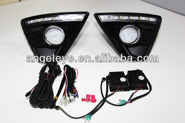 フォードフォーカス22009- 2011年間ledデイタイムランニングライトdrlledの霧twv1問屋・仕入れ・卸・卸売り