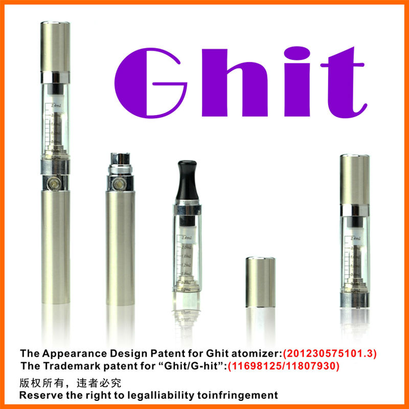 Seego 2013 latest design t3 clearomizer with patent Ghit atomizer