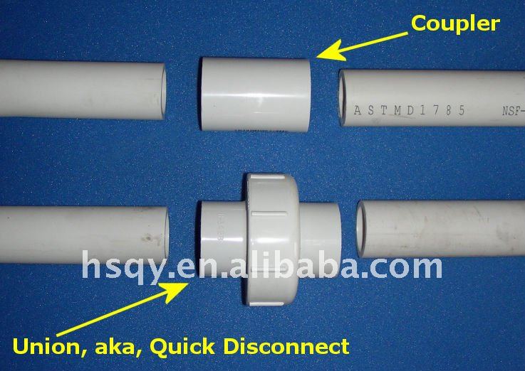 Resultado de imagen para union de tuberias de pvc