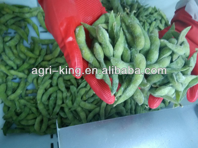IQF in shell green soybean