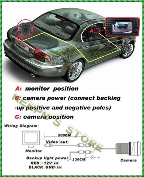 car rear view camera reversing monitor waterproof color video rearview camera for Mazda 6 Mazda6 RX-8 car rear view camera reversing monitor waterproof color video rearview camera for Mazda 6 Mazda6 RX-8