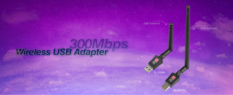新しい300mbpsのミニワイヤレス無線lanusbアダプタインターネットのネットワークアダプタの802.11n/g/b問屋・仕入れ・卸・卸売り