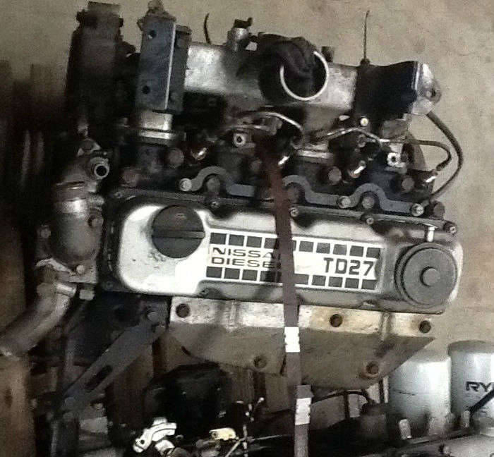 1994 Nissan td27 engine #8