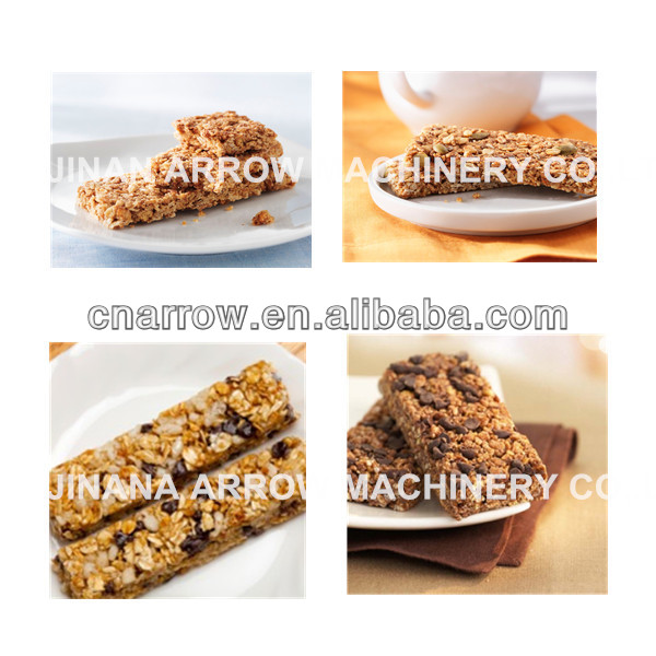Healthy Snack Chocolate Nut Cereal Energy Bar Making Machine