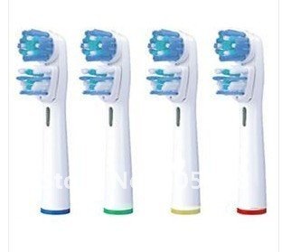 Free shipment 40pcs Neutral package ELECTRIC TOOTHBRUSH HEADS dual clean toothbrush head (1pack=4pcs) Lowest Price on Aliexpress