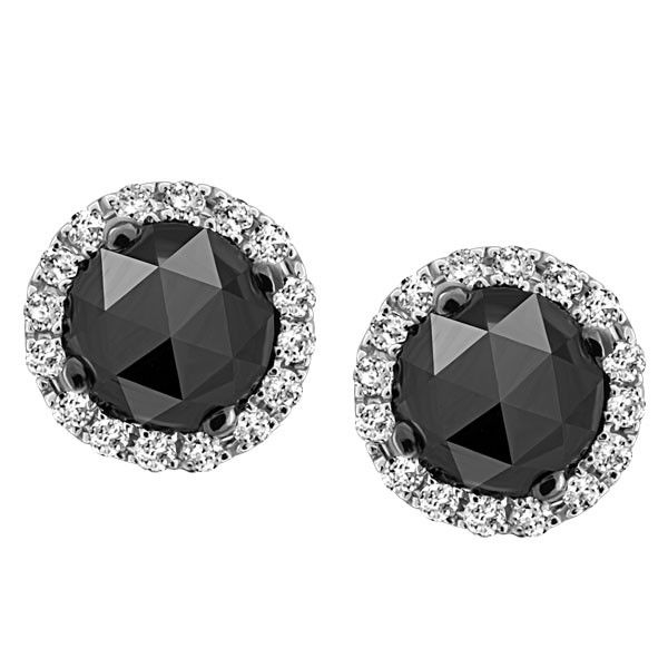 genuine big size of black diamonds pairs for earrings & rings