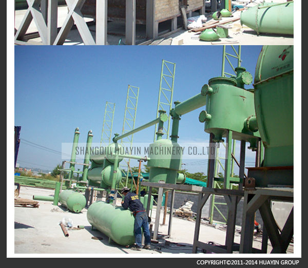 Waste Tyre Recycling Plant Huayin