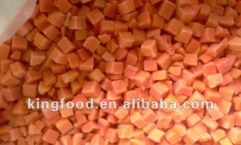 2012 new crop frozen carrot dice