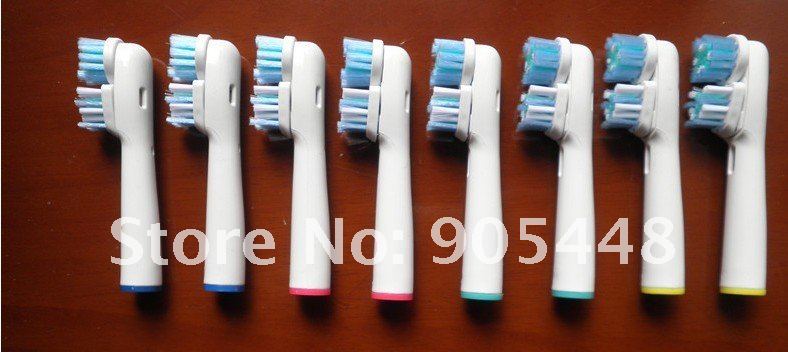 Free shipment 40pcs Neutral package ELECTRIC TOOTHBRUSH HEADS dual clean toothbrush head (1pack=4pcs) Lowest Price on Aliexpress