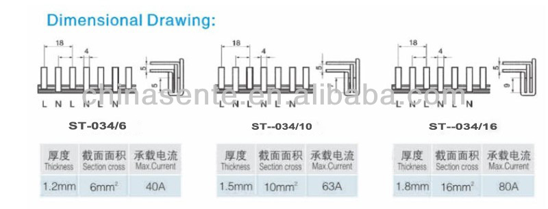 バスバー1.2mm40a1p2p3p4ppcb仕入れ・メーカー・工場