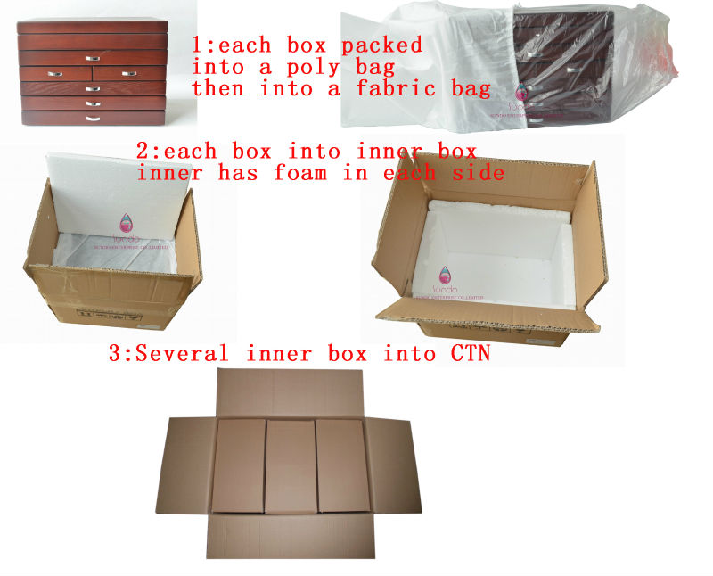 customized single wooden champagne case