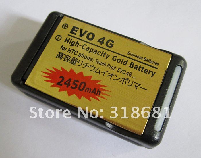 NEW Promotion 2680mAh High Capacity Gold Li-ion Battery for HTC Sensation XL 4G G14 EVO 3D EVO V Amaze 4G Mobile Phone,75pcs/lot