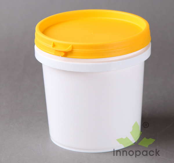 1l塗料用プラスチックバケツ、 水、 小麦粉、 粉末洗剤ect。問屋・仕入れ・卸・卸売り