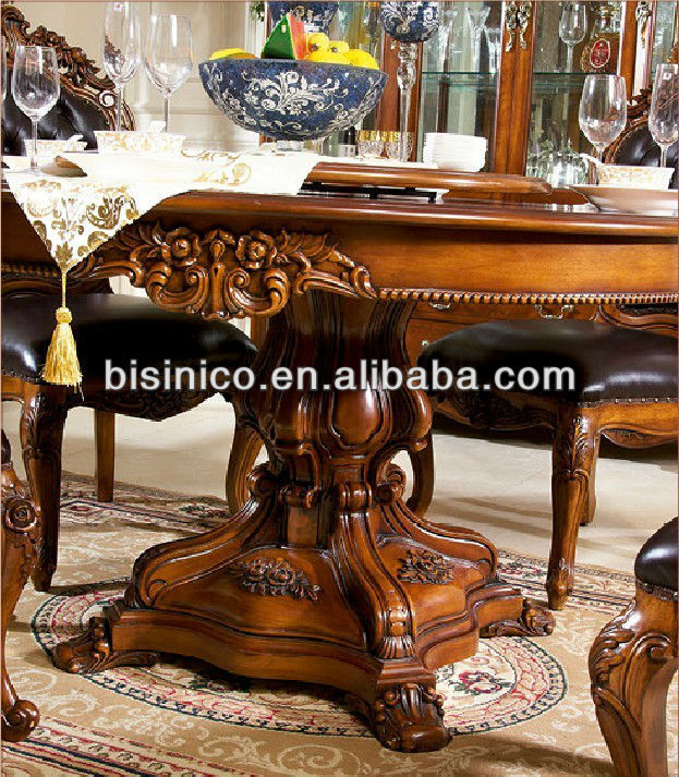 Juegos de comedor de madera maciza americana clásica, de estilo ... Muebles para tv en madera americanos