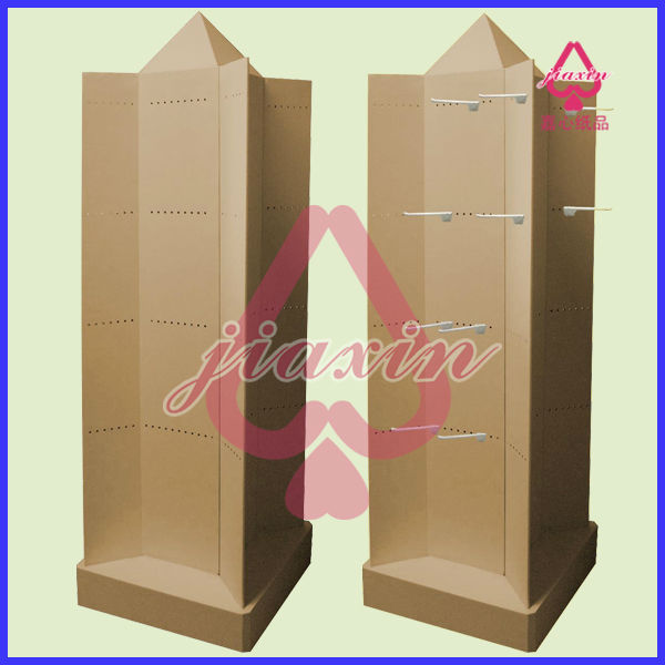 Round shape cardboard unit display stand/paper display for chocolate candy bars Exhibition