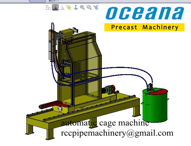 Reinforced cage welding machine for precast co<em></em>ncrete pipe 300-3600mm仕入れ・メーカー・工場