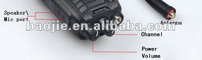 安価な無線コードレス3w絶妙な外観簡単な関数bj-a1インターホンワイヤレスハンドヘルドトランシーバー問屋・仕入れ・卸・卸売り