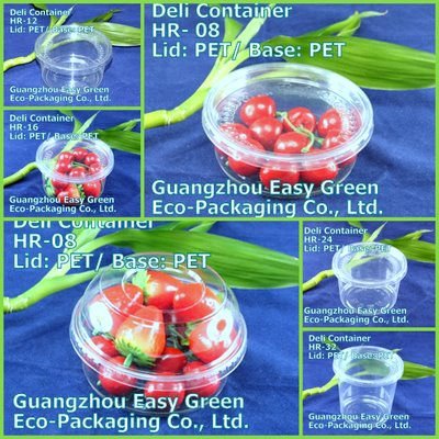 Newest Clear PET Snack Food Packaging HR-16oz