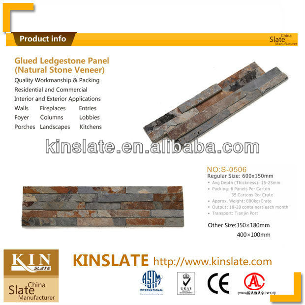 新しいデザイン細い短冊kinslatebalck石3dスレート壁のクラッディング 問屋・仕入れ・卸・卸売り