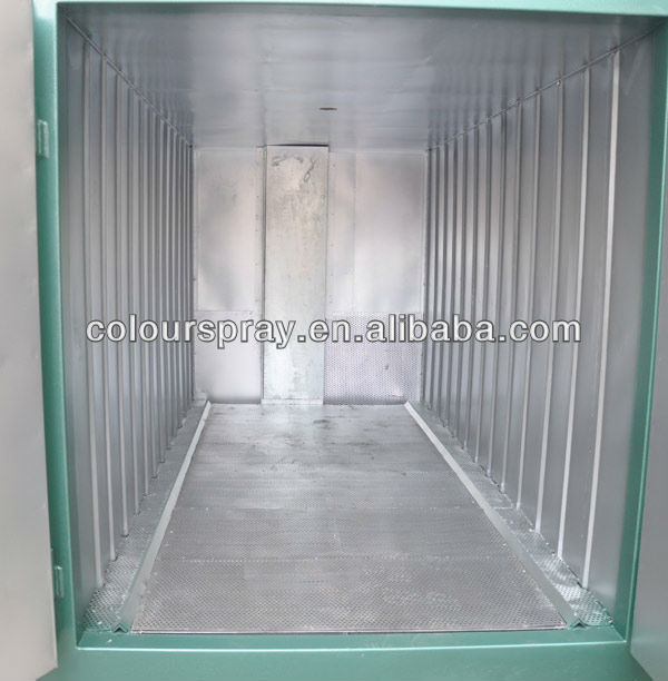 electrostatic powder coating equipment gas/electric powder coating oven