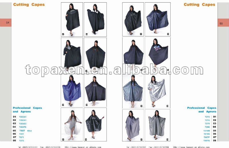 美容院の毛の絹のマントのための2011新しいfasionの絹岬問屋・仕入れ・卸・卸売り