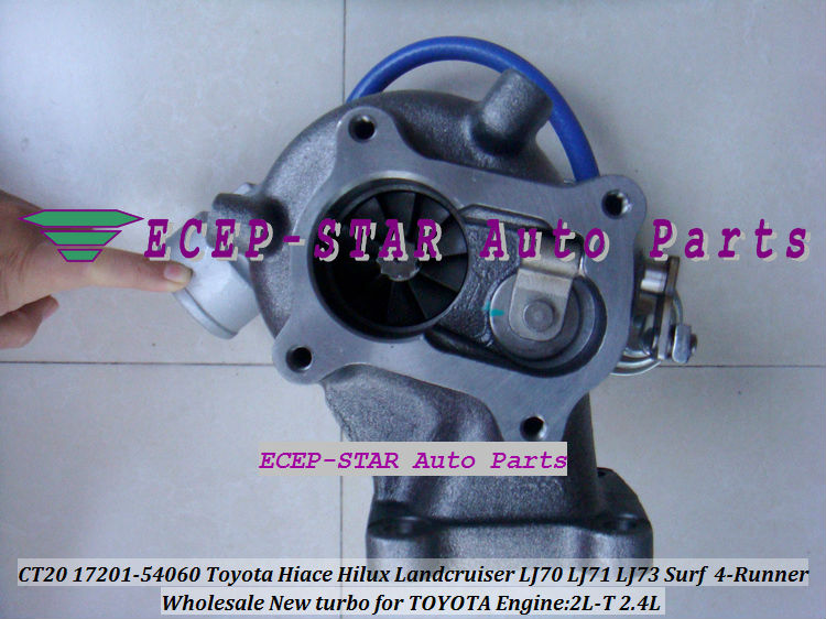 CT20 17201-54060 Toyota Hiace Hilux Landcruiser LJ70 LJ71 LJ73 Surf 4-Runner 2.4L 2L-T Turbocharger (1)