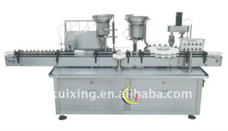 YXT-YGD 4/1Four nozzles red wine filling capping machine