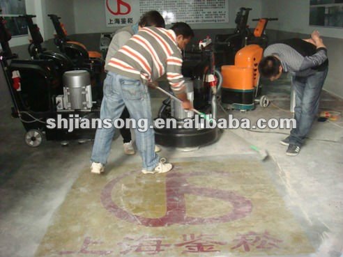  Sinkholes on Js 400 Non Dust Floor Grinder  For Concrete  Stone  Epoxy Floor Etc