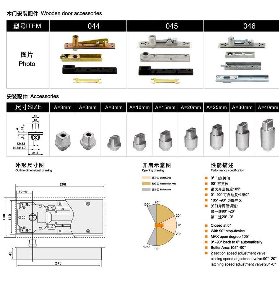 Floor Hinge