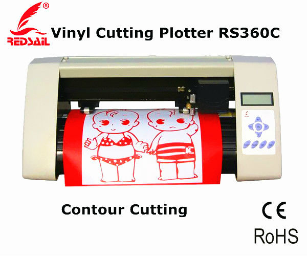 cheap red dot pointer desktop cutting plotter Redsail RS360C