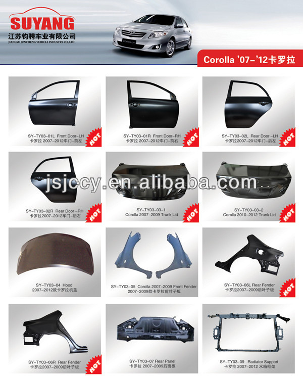 Wholesal factory toyota parts