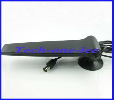 10pcs/lot 18dBi Digital DVB-T TV HDTV Antenna Aerial TV plug free shipping